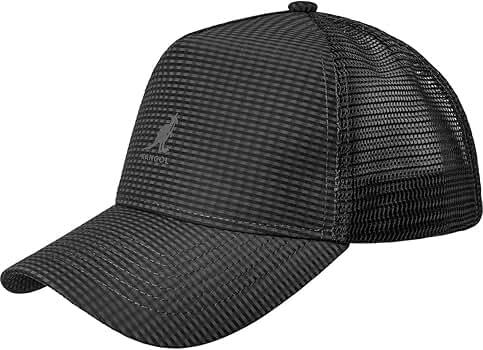 KANGOL×Hellrazor Black XLsize Kangol Record Sheen 5 Panel Cap